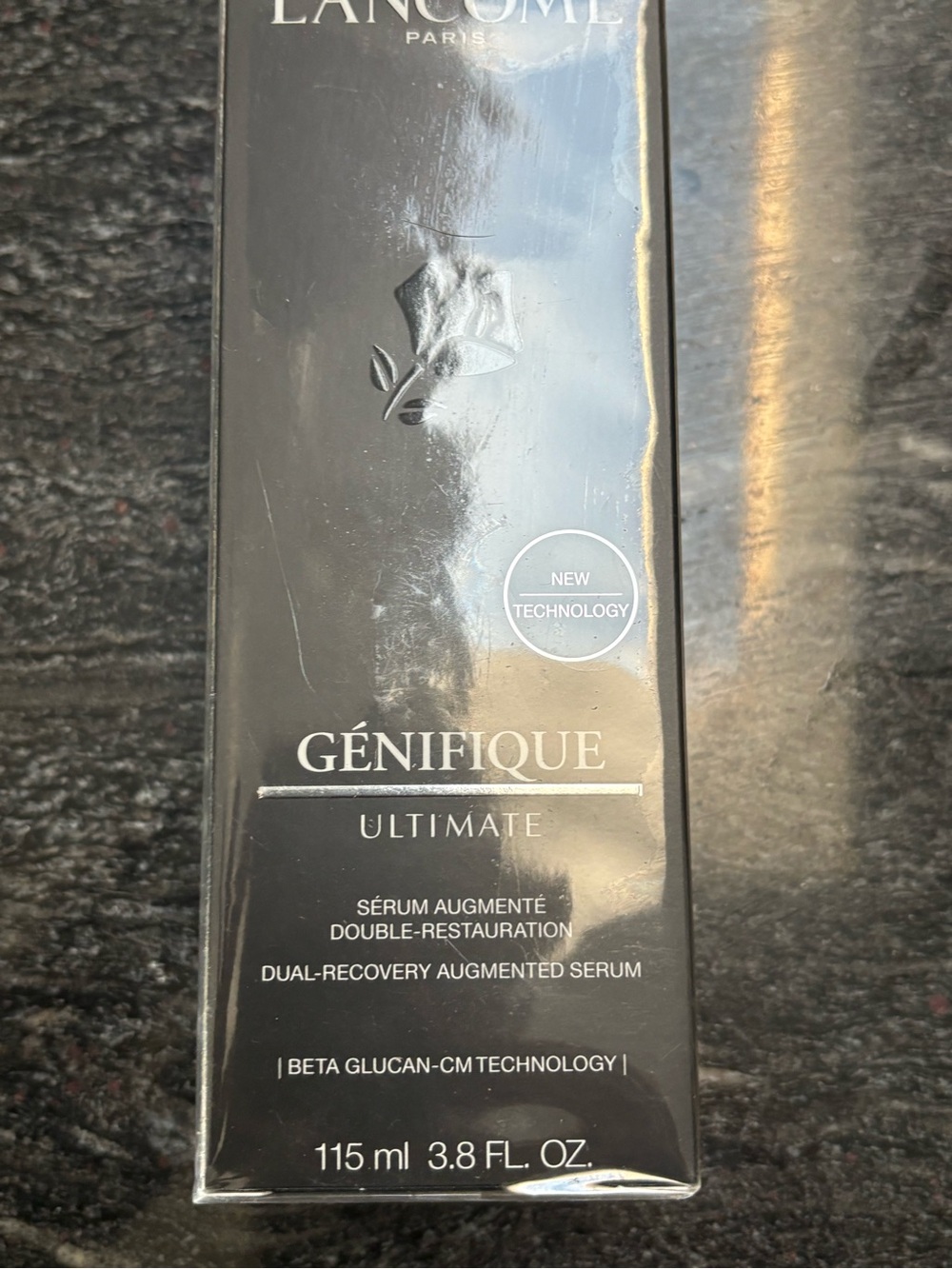 Génifique Ultimate Dual-Recovery Serum — Black